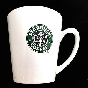 2007 STARBUCKS Coffee White Mug Cup Siren Logo NEW